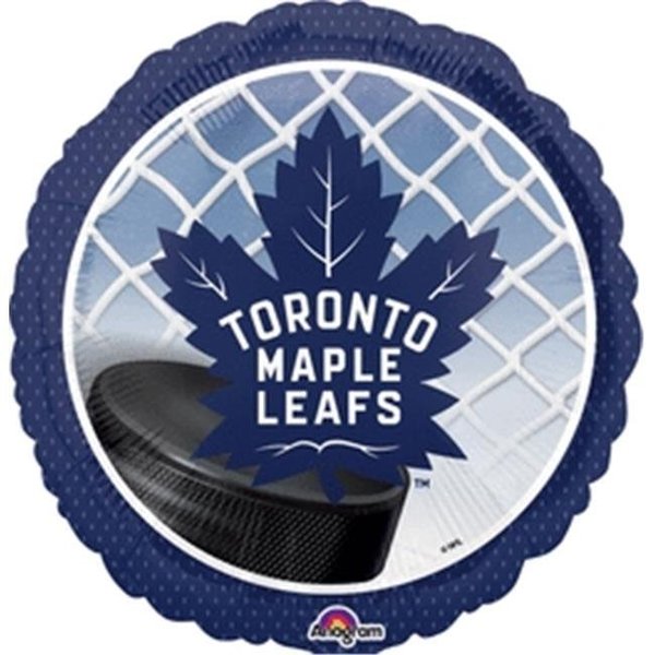Anagram Anagram 83517 18 in. Toronto Maple Leafs Flat Foil Balloon - Pack of 5 83517